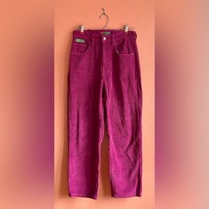 Gmpyre Pink Corduroy Pants